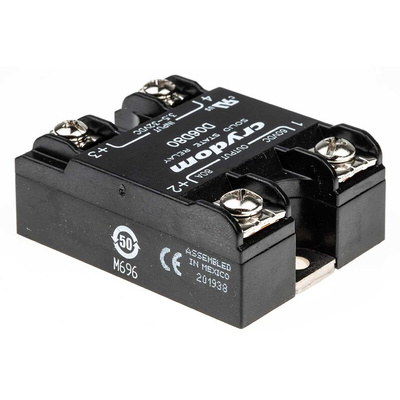 Sensata / Crydom D06D Series Solid State Relay, 80 A Load, Surface Mount, 60 V dc Load, 32 V Control