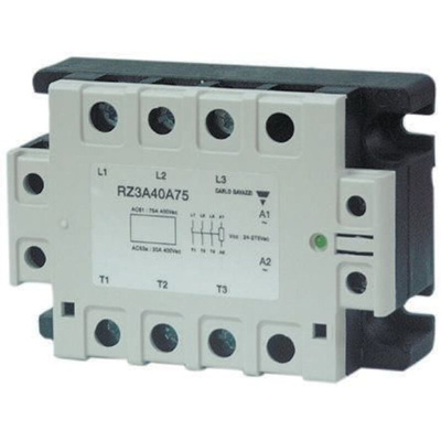 Carlo Gavazzi Solid State Relay, 25 A rms Load, Panel Mount, 660 V Load, 50 V dc, 275 V ac Control