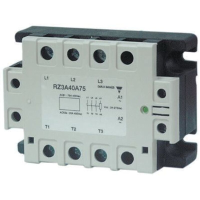 Carlo Gavazzi Solid State Relay, 75 A rms Load, Panel Mount, 660 V Load, 32 V Control