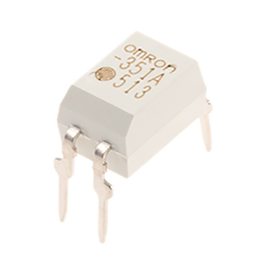 Omron G3VM Series Solid State Relay, 0.12 A Load, PCB Mount, 350 V ac Load, 1.3 V Control