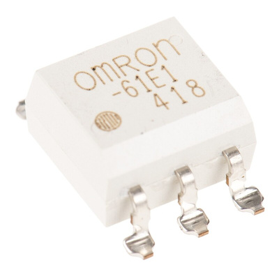 Omron G3VM Series Solid State Relay, 0.5 A Load, Surface Mount, 60 V ac Load, 1.3 V Control