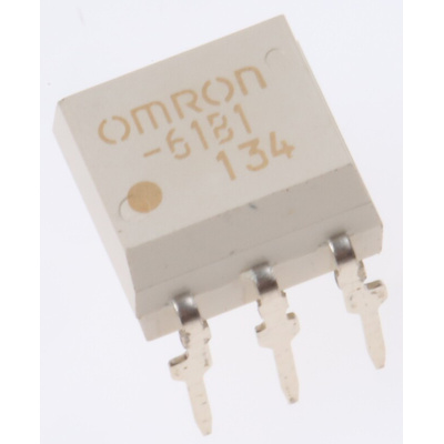 Omron G3VM Series Solid State Relay, 0.5 A Load, PCB Mount, 60 V ac Load, 1.3 V Control