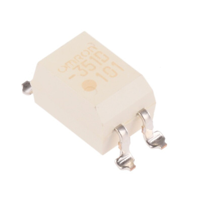Omron G3VM Series Solid State Relay, 0.12 A Load, Surface Mount, 350 V ac Load, 1.3 V Control