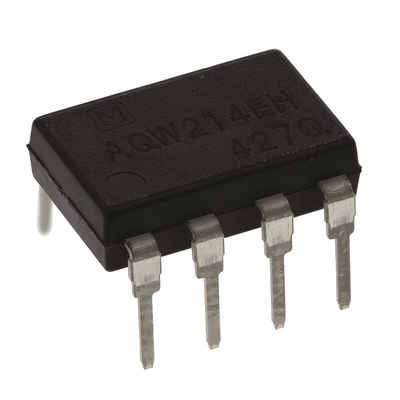 Panasonic Solid State Relay, 0.1 A Load, PCB Mount, 400 V Load, 1.5 V Control