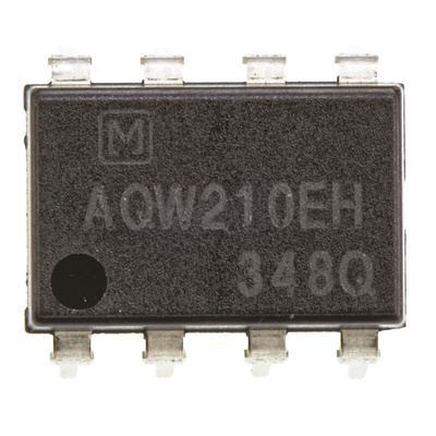 Panasonic Solid State Relay, 0.12 A Load, PCB Mount, 350 V Load, 1.5 V Control