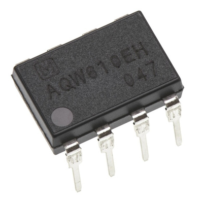 Panasonic Solid State Relay, 0.12 A Load, PCB Mount, 350 V Load, 5 V dc Control