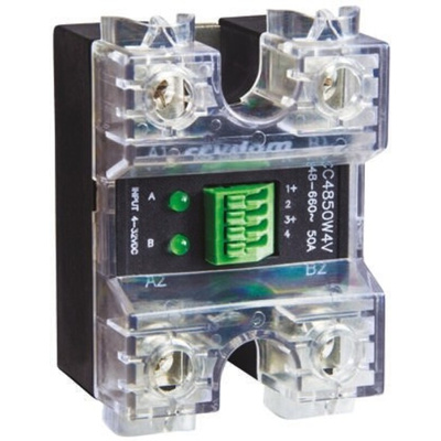 Sensata / Crydom Evolution Series Solid State Relay, 25 A rms Load, Panel Mount, 280 V rms Load, 32 V Control