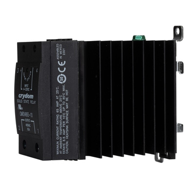 Sensata / Crydom CMR48 Series Solid State Relay, 65 A Load, DIN Rail Mount, 530 V rms Load, 32 V dc Control