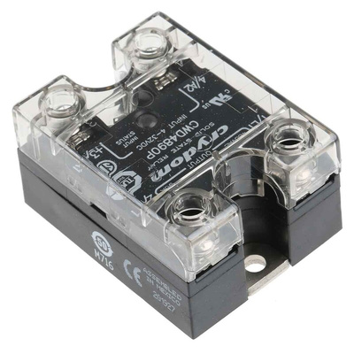 Sensata / Crydom CW SERIES Series Solid State Relay, 90 A Load, Panel Mount, 660 V ac Load, 32 V dc Control
