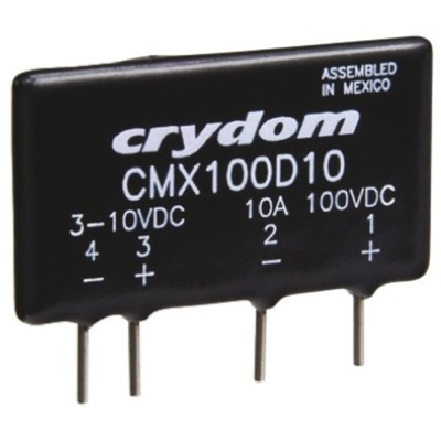 Sensata / Crydom Solid State Relay, 5 A Load, PCB Mount, 60 V dc Load, 28 V dc Control