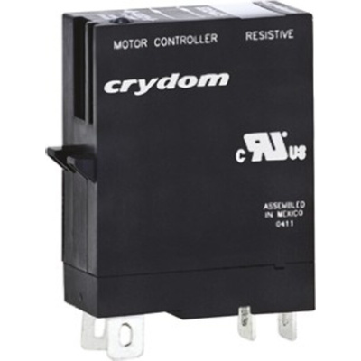 Sensata / Crydom Solid State Relay, 5 A Load, DIN Rail Mount, 280 V rms Load, 140 V ac Control