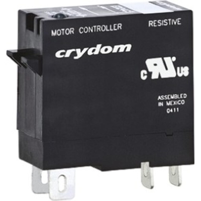Sensata / Crydom Solid State Relay, 3 A Load, DIN Rail Mount, 280 V rms Load, 32 V dc Control