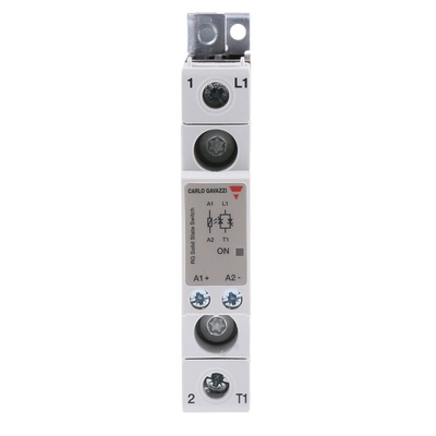 Carlo Gavazzi Solid State Relay, 20 A Load, Panel Mount, 600 V ac Load, 32 V dc Control