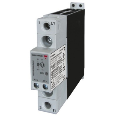 Carlo Gavazzi Solid State Relay, 20 A Load, Panel Mount, 600 V ac Load, 190 V dc, 275 V ac Control