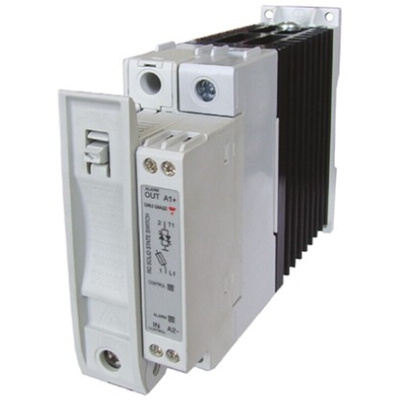 Carlo Gavazzi Solid State Relay, 30 A Load, DIN Rail Mount, 600 V ac Load, 32 V dc Control