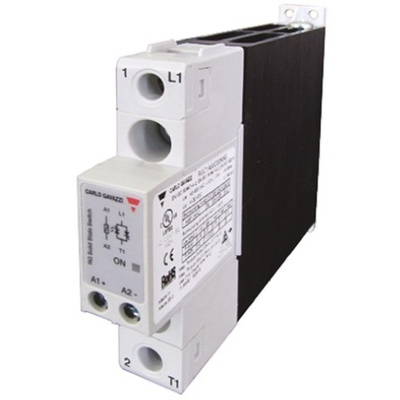 Carlo Gavazzi Solid State Relay, 30 A Load, Panel Mount, 600 V ac Load, 190 V dc, 275 V ac Control