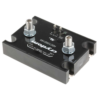 Sensata / Crydom HDC Series Solid State Relay, 160 A Load, Panel Mount, 72 V dc Load, 32 V dc Control