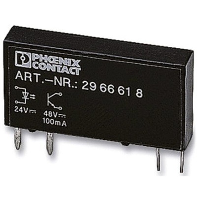 Phoenix Contact Solid State Relay, Through Hole, 6 V dc Control