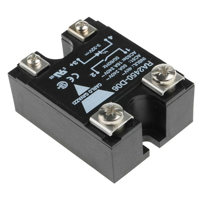 Carlo Gavazzi RA 24 Series Solid State Relay, 50 A Load, Panel Mount, 280 V ac Load, 32 V dc Control