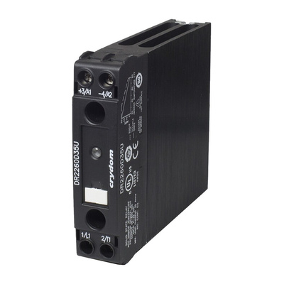 Sensata / Crydom Solid State Relay, 30 A Load, DIN Rail Mount, 600 V rms Load, 280V ac/dc Control