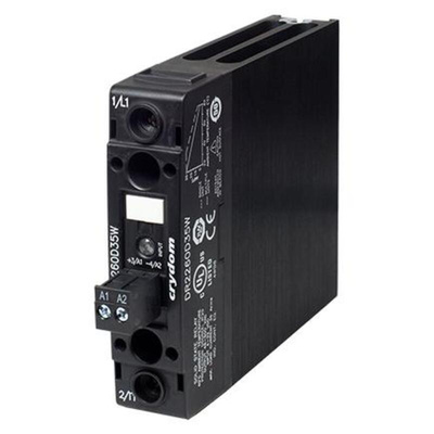 Sensata / Crydom Solid State Relay, 30 A Load, DIN Rail Mount, 600 V rms Load, 32 V dc Control