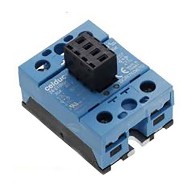 Celduc SOB8 Series Solid State Relay, 2 x 75 A Load, Panel Mount, 510 V ac Load, 30 V dc Control