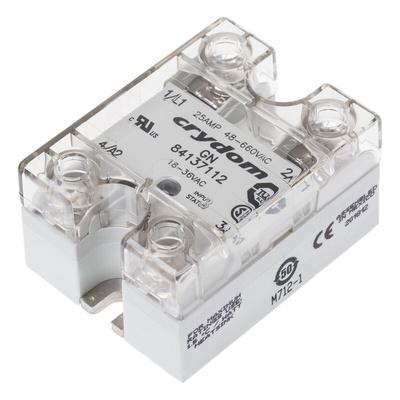 Sensata / Crydom GN Series Solid State Relay, 10 A rms Load, Panel Mount, 660 V ac Load, 36 V ac Control