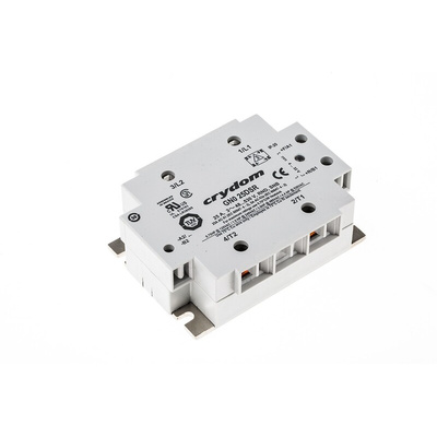 Sensata / Crydom GN0 Series Solid State Relay, 24 A rms Load, Panel Mount, 530 V rms Load, 32 V dc Control