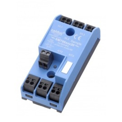 Celduc SMT Series Solid State Relay, 25 A Load, Panel Mount, 30 V dc Control