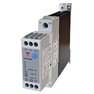 Carlo Gavazzi RGC1S Series Solid State Relay, 25 A Load, DIN Rail Mount, 600 V ac Load, 32 V dc Control