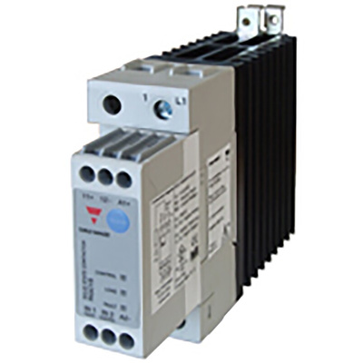 Carlo Gavazzi RGC1S Series Solid State Relay, 43 A Load, DIN Rail Mount, 600 V ac Load, 32 V dc Control