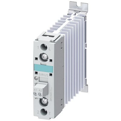 Siemens 3RF23 Series Solid State Relay, 20 A Load, DIN Rail Mount, 600 V Load, 30 V Control