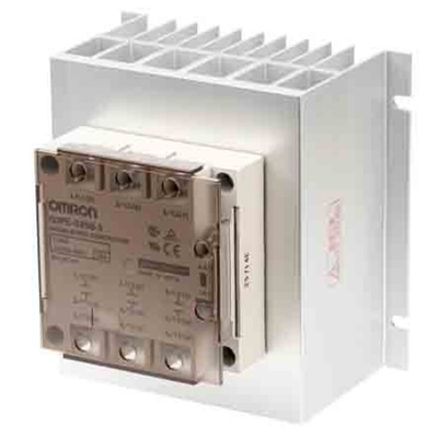 Omron G3PE Series Solid State Relay 3 Phase, 35 A Load, 480 V ac Load