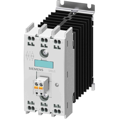 Siemens 3RF Series Solid State Relay, 22 A Load, DIN Rail Mount, 660 V Load