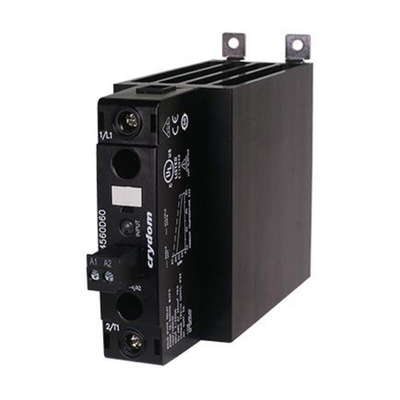 Sensata / Crydom DR45 Series Solid State Relay, 45 A Load, DIN Rail Mount, 600 V ac Load