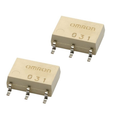 Omron G3VM Series Solid State Relay, 4 A, 8 A Load, Surface Mount, 60 V Load