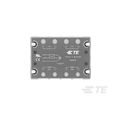 TE Connectivity SSR3 Series Solid State Relay 3 Phase, 10 A Load, Panel Mount, 480 V rms Load