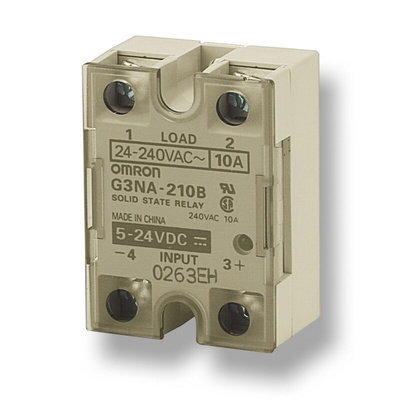 Omron G3NA-275B-UTU-2 100-240VAC Series Solid State Relay, 75 A Load, Surface Mount, 240 V ac Load