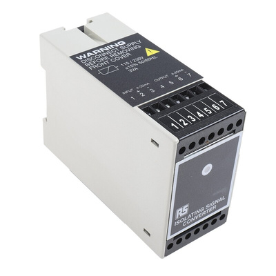 RS PRO Signal Conditioner, Current Input, Current Output, 24 → 230V ac Supply