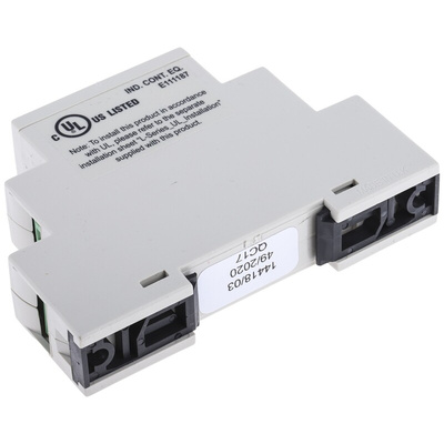 RS PRO DIN Rail Mount Timer Relay, 12 → 230V ac/dc, 0.1 s → 100h, DPDT
