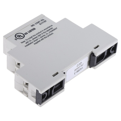 RS PRO DIN Rail Mount Timer Relay, 12 → 230V ac/dc, 0.1 s → 100h, SPDT