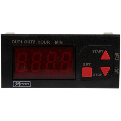 RS PRO Panel Mount Timer Relay, 24V ac/dc