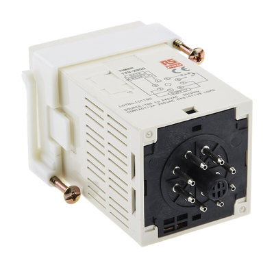 RS PRO Plug In Timer Relay, 100 → 240V ac, 1-Contact, 99 min 59s, 1-Function, SPDT