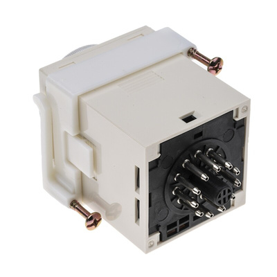 RS PRO Panel Mount Timer Relay, 12 → 48 V dc, 24 → 48V ac, 2-Contact, 0.1 s → 300h, DPDT