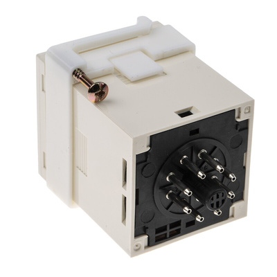RS PRO Panel Mount Timer Relay, 12 → 48 V dc, 24 → 48V ac, 2-Contact, 0.1 s → 300h, DPDT