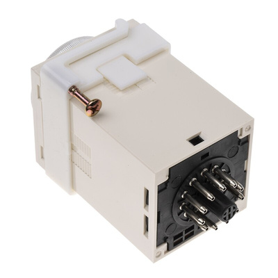 RS PRO Panel Mount Timer Relay, 220V ac, 2-Contact, 0.1 s → 300h, DPDT