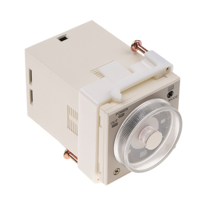 RS PRO Panel Mount Timer Relay, 110V ac, 2-Contact, 0.1 s → 300h, DPDT