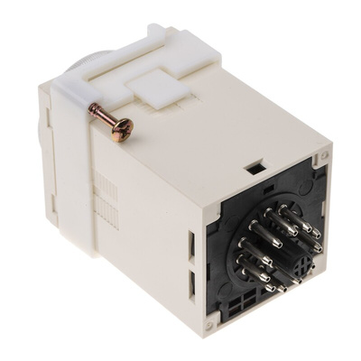 RS PRO Panel Mount Timer Relay, 24V dc, 2-Contact, 0.1 s → 300h, DPDT