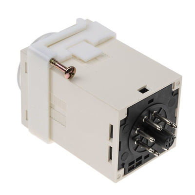 RS PRO Panel Mount Timer Relay, 220V ac, 2-Contact, 0.1 s → 300h, 1-Function, 2 x SPDT