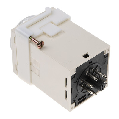 RS PRO Panel Mount Timer Relay, 110V ac, 2-Contact, 0.1 s → 300h, 1-Function, 2 x SPDT